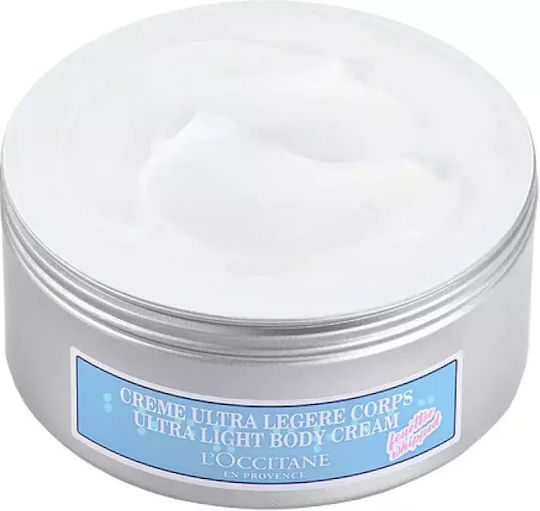 L'Occitane Shea Ultra Light Feuchtigkeitsspendende Creme Körperpflege für Alle Hauttypen 175ml