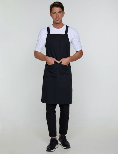 Ayo Șorț Barista / Barman Corp întreg Χ5302 Negru