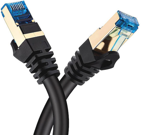 Montis S/FTP Кат.7 (10Gbps) Мрежов Кабел Ethernet 20м Черен