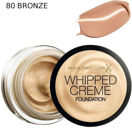Max Factor Whipped Creme Liquid Foundation 80 Bronze 18ml