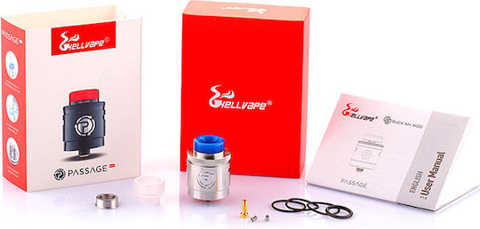 Hellvape Passage RDA 24mm Silver