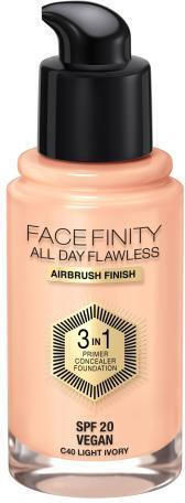 Max Factor Facefinity All Day Flawless Spf20 Liquid Foundation SPF20 40 Light Ivory 30ml