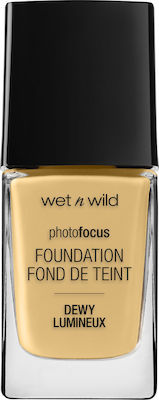 Wet n Wild Photo Focus Dewy Liquid Make Up Golden Beige 28ml