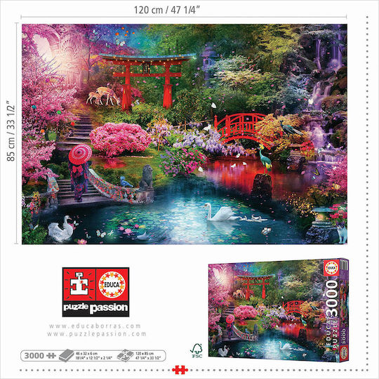 Japanese Garden Puzzle 2D 3000 Pieces