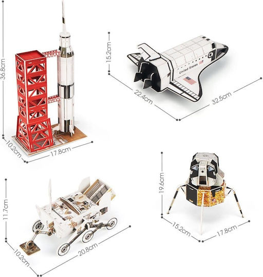 National Geographic Space Mission Puzzle 3D 80pcs