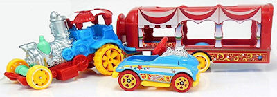 Mattel Νταλίκα Car-Nival Steamer Truck Hot Wheels Car-Nival Steamer Red for 3++ Years