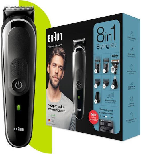Braun MGK5360 Aparat de Ras Electric Față Reîncărcabil