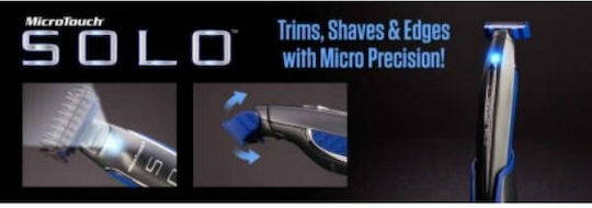 MicroTouch Solo Rotating Electric Shaver Face / Body Rechargeable