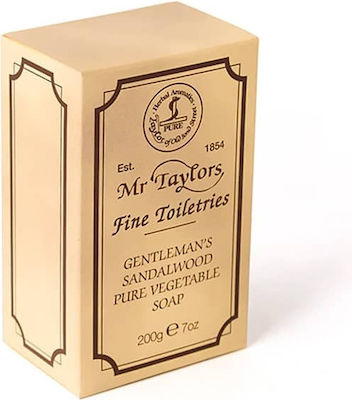 Taylor of Old Bond Street Gentleman's Sandalwood Pure Vegetable Bath Soap Soap Bar 200gr