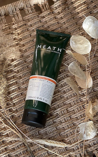 Heath Ревитализиращ Душ Гел за Мъже с Въглен за Контрол на Омазняването 250ml