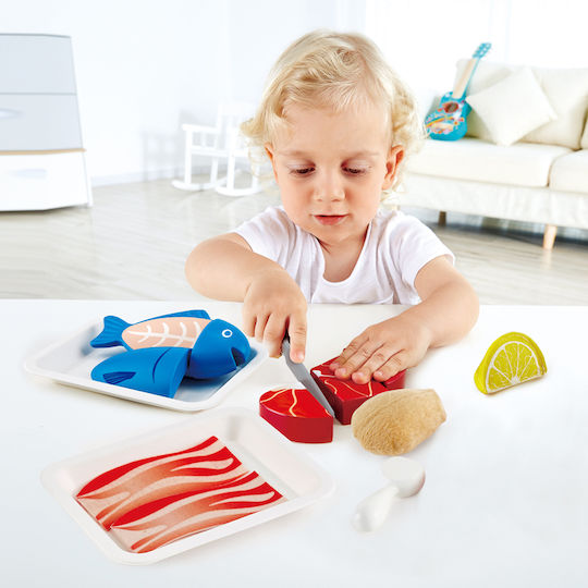 Hape Tasty Proteins Made of Wood for Ages 3+ 9pcs