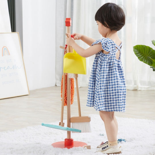 Viga Toys Viga Toys Holzreinigungsset Für Kinder Ab 3 Jahren 6 Stück