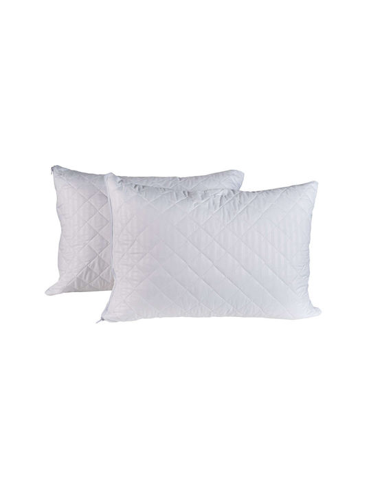 Astron Italy Set of Cushion Protectors with Envelope Cover White 50x70cm