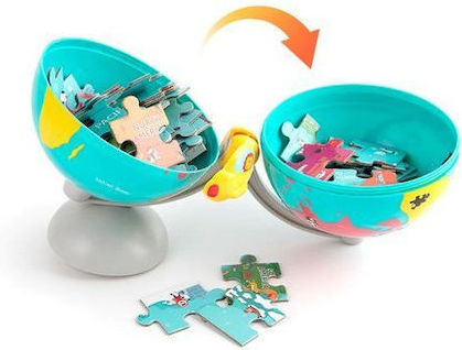 Kinderpuzzle Globe World Map für 3+ Jahre alt+ Jahre 63pcs Top Bright