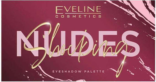 Eveline Shocking Nudes Palette mit Lidschatten in Gepresster Form 9.6gr
