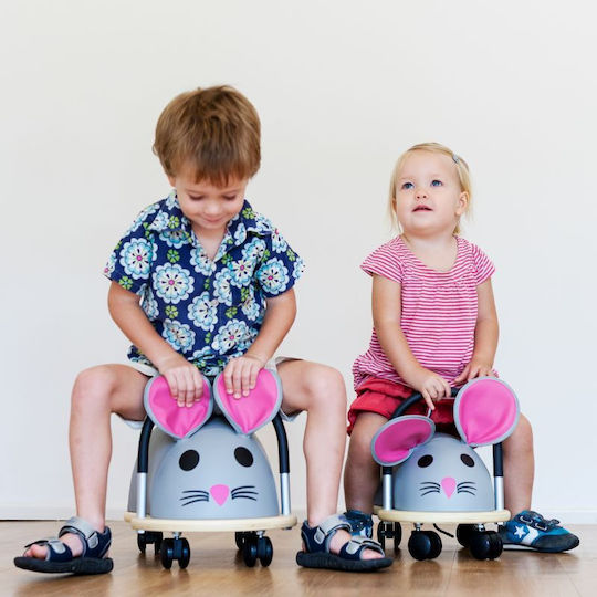 Wheelybug Animal Walker Rabbit Small Ζωάκι Ride On για 12+ μηνών Γκρι