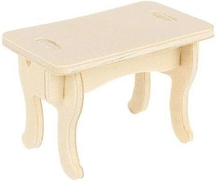 Kruzzel DIY Wooden Furniture For Dollhouse Furniture for Dollhouse