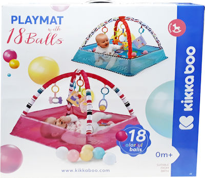 Kikka Boo Activity Playmat Pink Birds Pink for 0+ months (LxWxH) 78x75x52cm