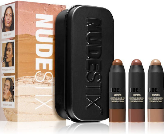 Nudestix Mini Soft & Warm Nudies Σετ Μακιγιάζ για το Πρόσωπο