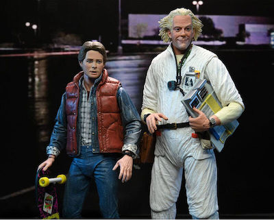 Neca Back to the Future: Doc Brown Φιγούρα Δράσης ύψους 18εκ.