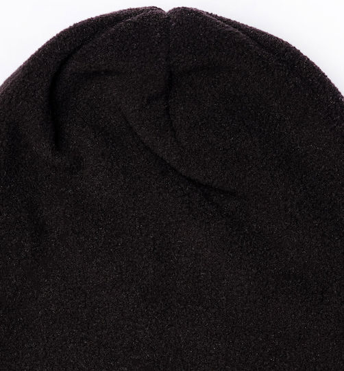 212.BU03.20 Beanie Pentru Bărbați Fleece Căciulă Neagră