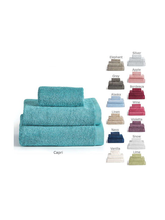 Kentia Facecloth Brand 50x100cm Grey Weight 600gr/m²