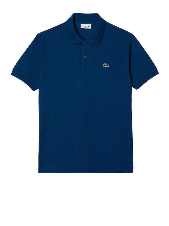 Lacoste Ανδρικό T-shirt Κοντομάνικο Polo Navy Μπλε