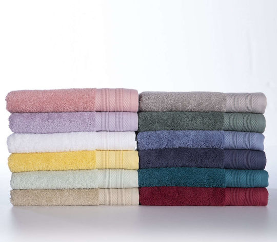 Nef-Nef Homeware Bath Towel 80x160cm Purple Weight 550gr/m²