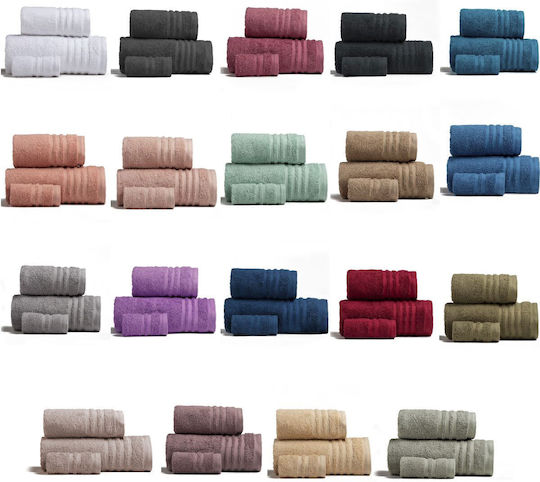 Melinen Geschirrtuch Premio 50x100εκ. Light Grey Gewicht 600gr/m²
