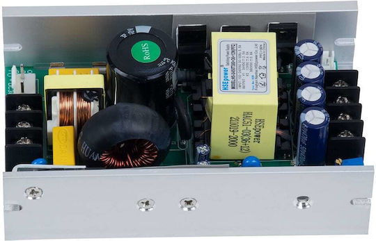 GloboStar Ρυθμιζόμενο Τροφοδοτικό LED IP20 Ισχύος 450W με Τάση Εξόδου 12V