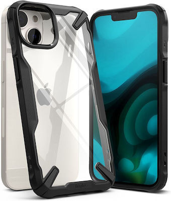 Ringke Fusion-X Plastic Back Cover Durable Black (iPhone 14)