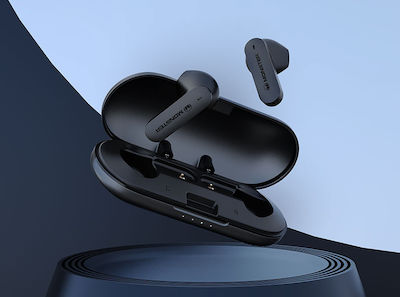 Monster Superslim Airlinks In-ear Bluetooth Handsfree Ακουστικά με Θήκη Φόρτισης Μαύρα