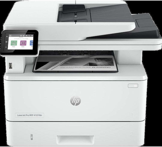 HP Laserjet Pro 4102fdn Ασπρόμαυρο Πολυμηχάνημα