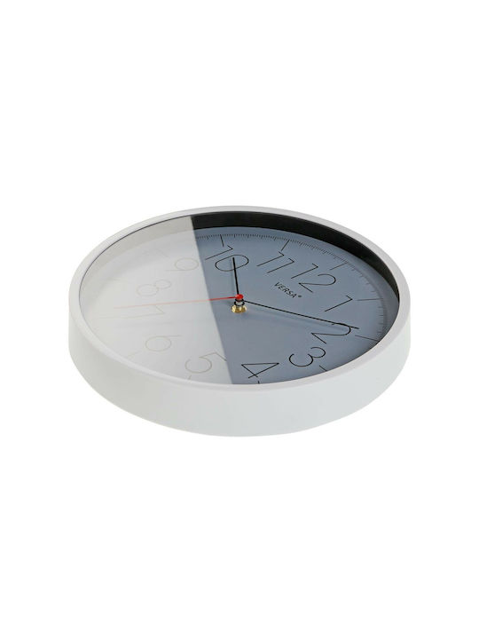 Versa Wall Clock Plastic Grey Ø30.5cm