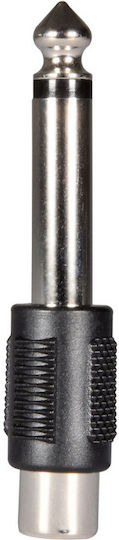 QTX Sound Μετατροπέας 6.3mm male σε RCA female 1τμχ 756.019UK