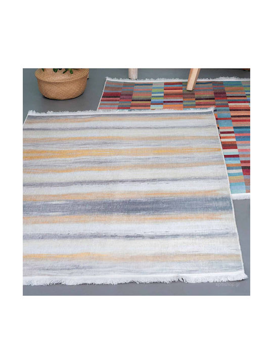 Palamaiki DC001 Χαλί Ορθογώνιο με Κρόσια Μπεζ 120x180cm