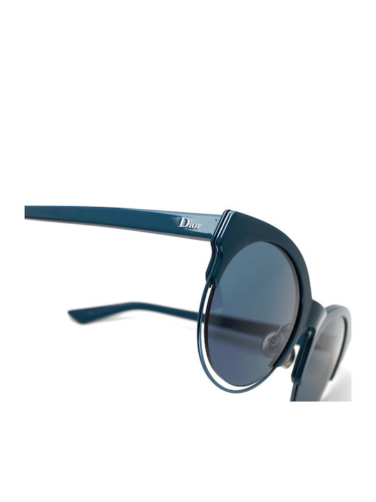 Dior Sideral 1 Women's Sunglasses with Green Plastic Frame