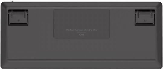 Logitech MX Mechanical Mini for Mac Kabellos Nur Tastatur Englisch US Gray