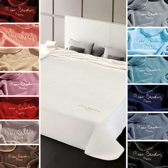 Pierre Cardin Nancy Spanish Velvet Double Blanket 220x240cm