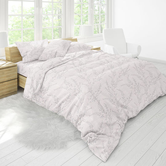 Anna Riska Set Husă de Pilotă Bumbac Single cu Față de Pernă 160x240 Premium 5006 Lenjerie
