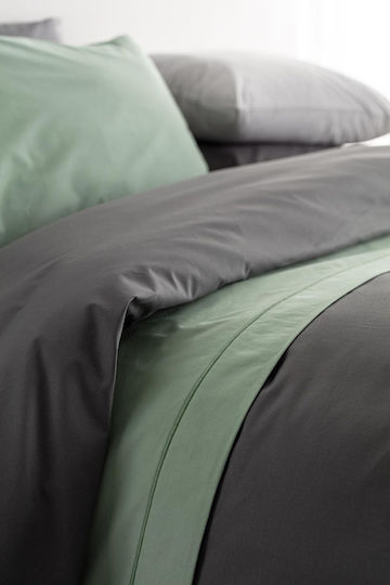 Vesta Home Плик за Завивка Памучен Единичен 170x240 Synthesis 502 Антрацит