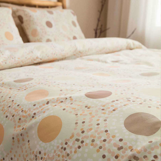 Vesta Home Duvet Cover Set Cotton Single with Pillowcase 170x240 Amanda 1