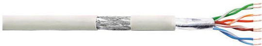 LogiLink SF/UTP Cat.5e (Gigabit) Καλώδιο Δικτύου Ethernet χωρίς ακροδέκτες 305m Λευκό