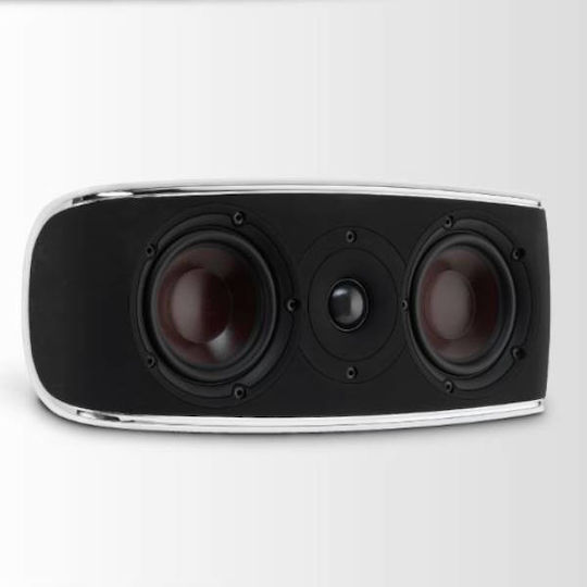 Dali Fazon LCR Ηχείο Hi-Fi Κεντρικό 120W 2 Δρόμων Π15.7xΒ10xΥ38.5εκ. Μαύρο Γυαλιστερό