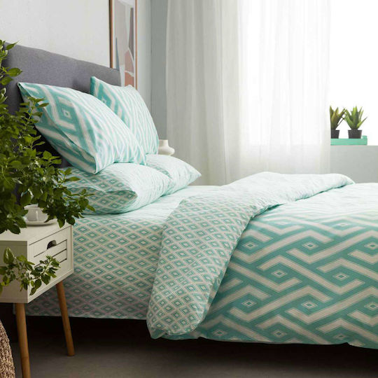 Vesta Home Übergröße 220x230cm Paros 1 Türkis