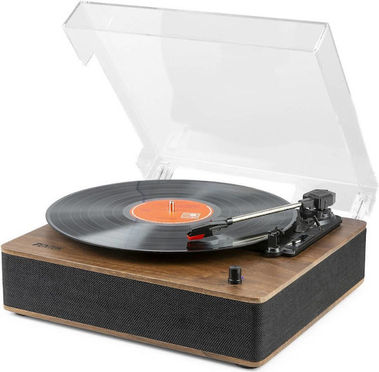 Fenton RP161 102.130 Πικάπ με Προενίσχυση και Ενσωματωμένα Ηχεία Walnut Wood