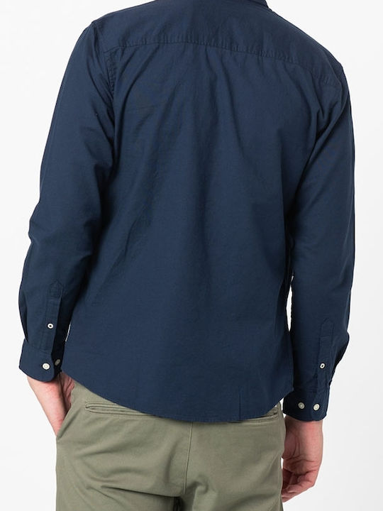 Jack & Jones Βαμβακερό Πουκάμισο Navy Μπλε
