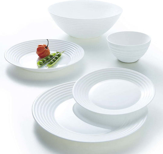 Luminarc Harena Πιάτο Γλυκού Γυάλινο με Διάμετρο 19cm Luminarc Harena Πιάτο Γλυκού Γυάλινο με Διάμετρο 19cm