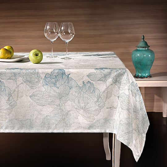 Saint Clair Față de masă Rezistent la pete 1009 Benzină 145x220cm