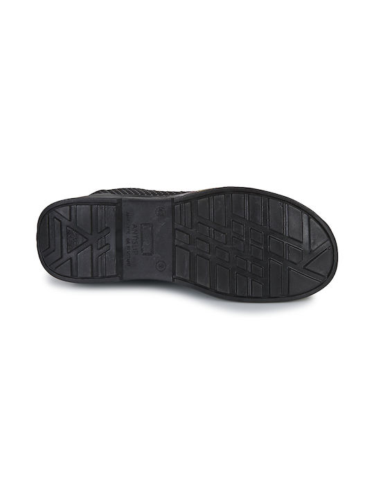 Upower Matt Black Safety Shoe Black S3 with Certification P CI ESD SRC